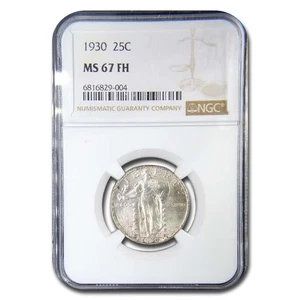 1930 Standing Liberty Quarter MS-67 NGC (FH) - Picture 1 of 3