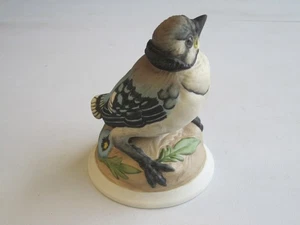 BOEHM MITTE 20. JAHRHUNDERT GESTEMPELT PORZELLAN BABY BLUE JAY #436 - Bild 1 von 6