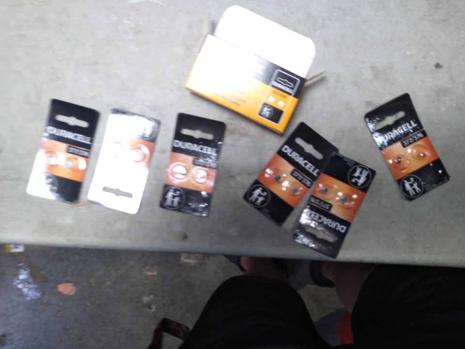 12 packs Duracell 377/376 SR66 SR626W 1.5V Silver Oxide Button Cell Full Box - Image 1 of 1