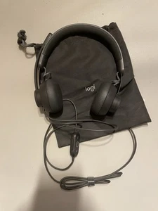 Logitech Zone Cuffie cablate MSFT Teams - Grafite (981-000870) - Foto 1 di 2