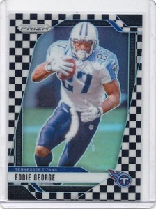 2024 Panini Prizm - Eddie George #285 Black & White Checker Prizm Titans - Picture 1 of 2