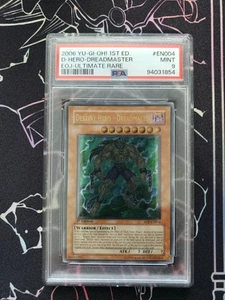 2006 Yu-Gi-Oh! Destiny Hero-Dreadmaster Ultimate Rare 1st Edition PSA 9 Mint - Picture 1 of 2