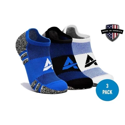 Artic Cool No Show Cooling Dock 3 Pack White Black Blue Set Men’s Women’s Unisex - Image 1 of 4