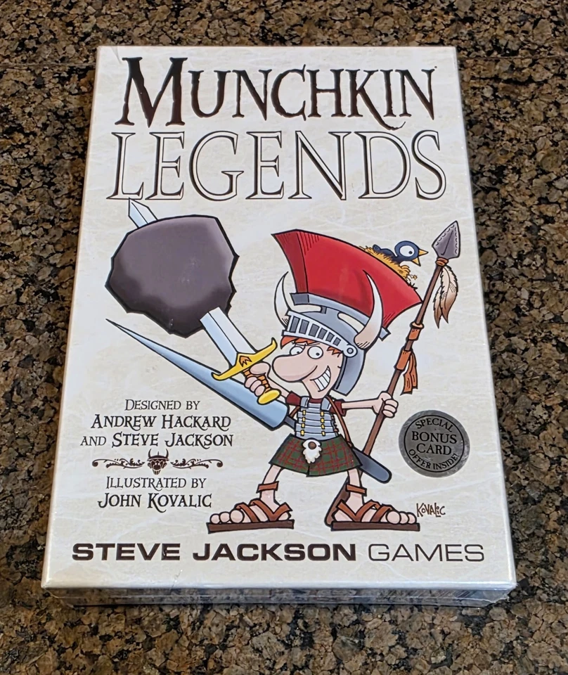 Steve Jackson Juegos Munchkin Legends - SELLADO NUEVO Foto 1 de 1