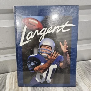 Seattle Seahawks Football Steve Largent Vtg Factory Sealed Commerative Book RARE - Picture 1 of 6