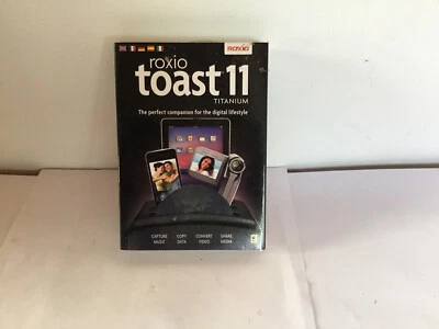Roxio Toast 11 Titanium, macOS, Multilanguage, unregistered - Bild 1 von 3