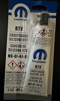 MOPAR ENGINE OIL RTV SILICONE SEALER OEM 82300234AC - Image 1 of 2