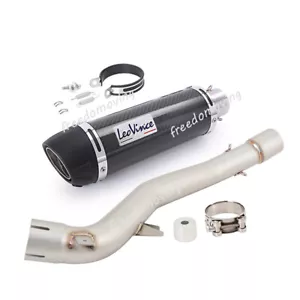 For Honda VFR1200X Crosstourer DCT 2014-2020 Slip On Exhaust Pipe Carbon Muffler - Picture 1 of 11