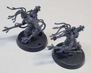2x NEGAVOLT CULTISTS Construido Warhammer 40k Blackstone Fortaleza Caos Marines Espaciales - Imagen 1 de 3