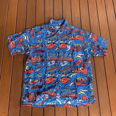 Camisa Mambo Loud Talla L Aloha Estampado Isla Foto 1 de 4