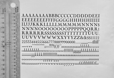 New Letterpress Type - 24 NIcolas Cochin - Image 1 of 4