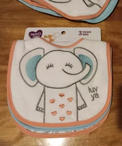 Parent's Choice 3 Pack Infant Bibs - Picture 1 of 5