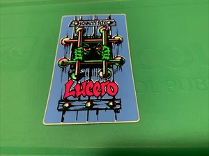 Schmitt Stix John Lucero Jester joker Bars skateboard yellow pink green sticker - Picture 1 of 1