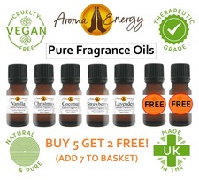 FRAGRANCE Oils - 10ml Oil Scents Diffuser, Burner, Soap Candle 60+ Fragrances
