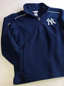 NY Yankees Youth Fleece Pullover - Picture 1 of 3