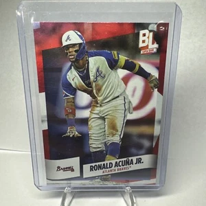 Ronald Acuna Jr 2024 Topps Big League Super Rare Red Foil #277 - Imagen 1 de 2