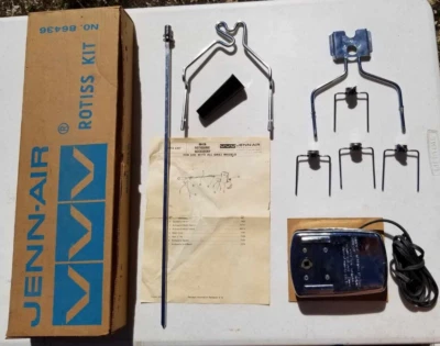 Kit de asador Jenn-Air modelo 86436 vintage nuevo en stock para estufa parrilla NUEVO EN CAJA Foto 1 de 4