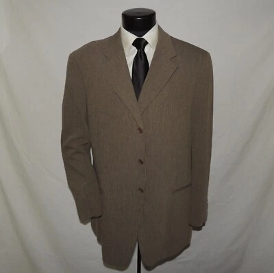 Jaqueta de veludo masculina de lã e algodão Armani Collezioni Saks Fifth Avenue 46 R - Imagem 1 de 4