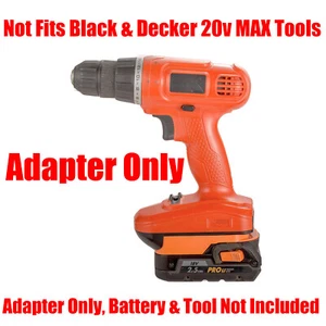 Adapter Upgrade for Black & Decker 18v Old Style Tools To for Ridgid 18v Battery - Picture 1 of 6