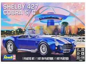 LEVEL 4 MODEL KIT SHELBY COBRA 427 S/C 1/24 SCALE MODEL CAR BY REVELL 14533 - Picture 1 of 5