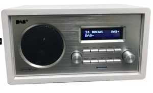 Verkaufsrückläufer HRA1255DAB  weiß Reflexion Retro Design Radio - Bild 1 von 1