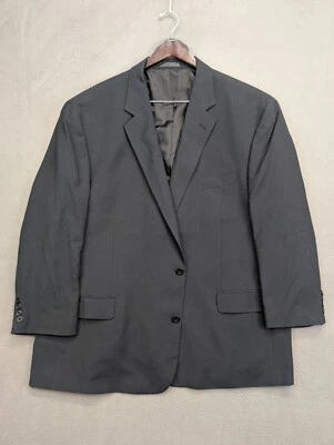 Blazer Geoffrey Beene Para Hombres 56R Azul Marino 2 Botones Abrigo Deportivo Chaqueta Grande y Alto Foto 1 de 4