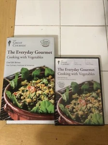The Great Courses: The Everyday Gourmet Cooking With Vegetables Chef Bill Briwa - Picture 1 of 2