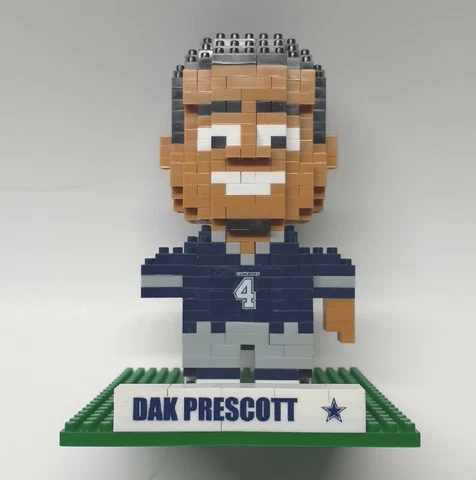 NFL BRXLZ Dallas Cowboys DAK PRESCOTT 3D Construction Mini Player Collectible Cover