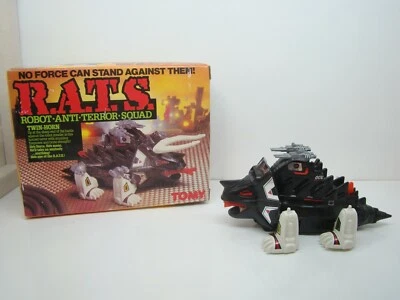 TOMY - R.A.T.S - ROBOT ANTI TERROR SQUAD - TWIN-HORN - 1983 - BOITE - ANCIEN - - Photo 1/4