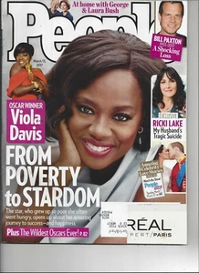 PEOPLE Magazine March 13 2017 Viola Davis From Poverty to Stardom - Picture 1 of 1