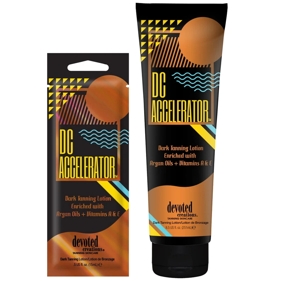 Devoted Creations DC Accelerator Dark Sunbed Tanning Lotion Cream