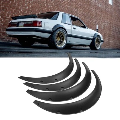 Arcos de rueda anchos flexibles para guardabarros 4,5" para Ford Mustang Foxbody 1978-1993 Foto 1 de 4