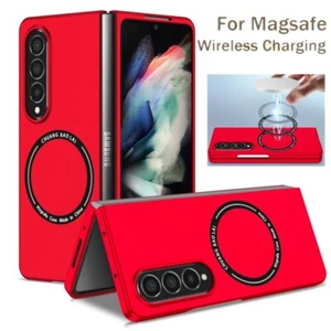 MagSafe Case For Samsung Galaxy Z Fold6 Fold5 Fold4 3 Magnetic Hard Phone Cover - Picture 1 of 20