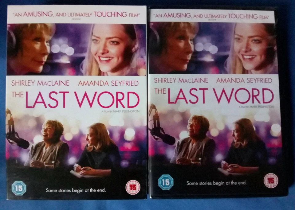 THE LAST WORD (2017) DVD * NEW SEALED * SHIRLEY MacLAINE * FREE 1st CLASS P&P * - Image 1 of 1