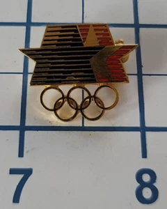 Vintage Konvolut 2 USA 1984 Los Angeles Olympische Spiele Emaille Pins ca. 1" - Bild 1 von 6