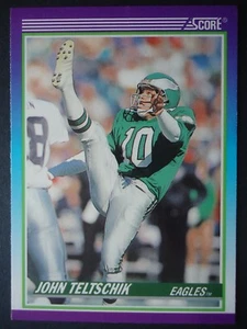 NFL 453 John Teltschik Philadelphia Eagles Score 1990 - Picture 1 of 1