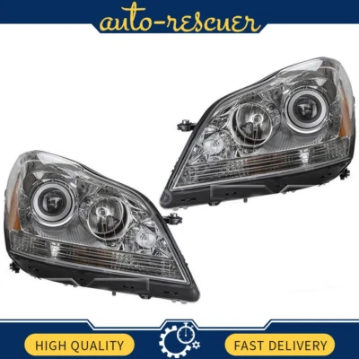 Conjunto de faros izquierdo derecho TYC 2x para Mercedes-Benz GL320 2007 a 2009 Foto 1 de 4