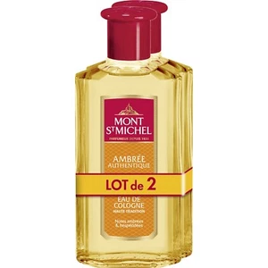 Lot 2 parfum Eau Cologne Ambrée authentique MONT SAINT MICHEL ( 250 ml x 2) - Picture 1 of 2