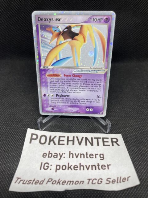 Carta Pokemon Deoxys Gigante  Brinquedo Pokemon Usado 70908011