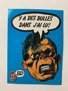 VINTAGE STICKER - COMIC J'AI LU RANXEROX - Picture 1 of 2