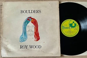 ROY WOOD BOULDERS LP HARVEST (1972) A1 B1 1ST ISSUE VG ROCK POP - Picture 1 of 8