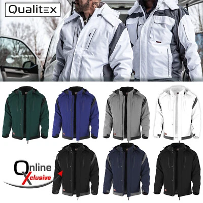 Qualitex PRO Winter Softshelljacke Arbeitsjacke Winterjacke Wind Wasserdicht - Bild 1 von 4