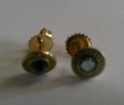 Ippolita 18k Mini piruleta zafiro azul? y pendientes de diamantes Foto 1 de 4