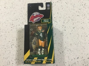 Brett Favre Green Bay Packers 1998 TOPPS ACTION FLATS 3” Figure Kickoff Edition - Picture 1 of 8