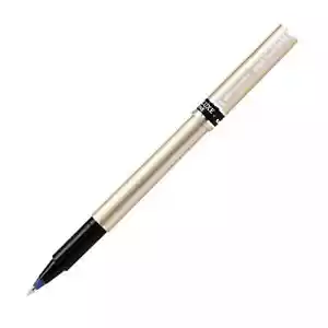 Uni-ball Deluxe Roller Ball Pen, Fine Point, Blue Ink, Pack of 1 - Picture 1 of 1