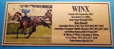 Winx The mighty mare Retirement Plaque  New Picture **Free Postage