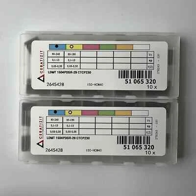 LDMT1504PDSR-29 CTCP230 /Original carbide blade 10 Pcs - Image 1 of 4