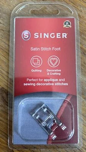 Genuine Packaged SINGER Satin Stitch Foot - Picture 1 of 2