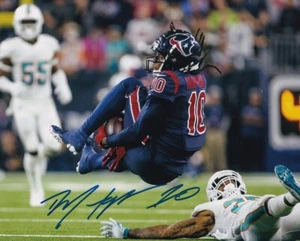 DEANDRE HOPKINS SIGNED AUTOGRAPH 8 X 10 PHOTO HOUSTON TEXANS - Picture 1 of 1