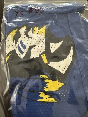 Camiseta de fútbol de práctica de malla azul real pequeña Augusta Youth nueva UP Indians #90 Foto 1 de 4